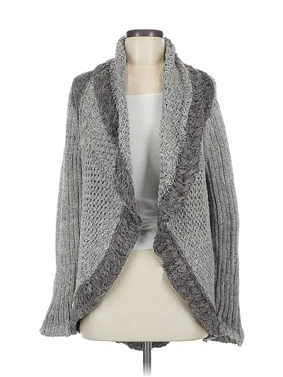 Pre-owned Cabi Cardigan Sweater In Gray