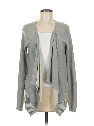 Pre-owned Cabi Cardigan Sweater In Gray