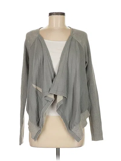 Pre-owned Cabi Cardigan Sweater In Gray