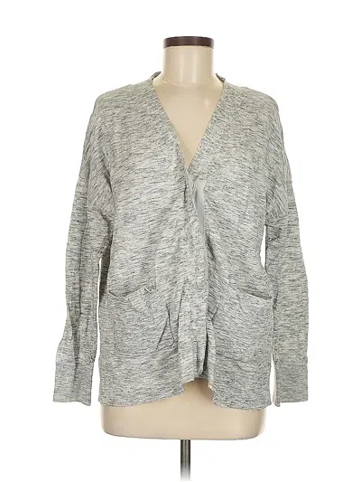 Pre-owned Cabi Cardigan Sweater In Gray