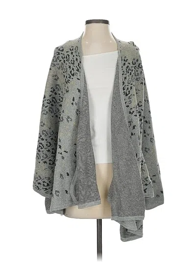 Pre-owned Cabi Cardigan Sweater In Gray