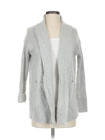 Pre-owned Cabi Cardigan Sweater In Gray