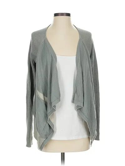 Pre-owned Cabi Cardigan Sweater In Gray