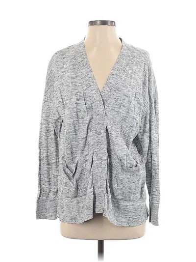 Pre-owned Cabi Cardigan Sweater In Gray