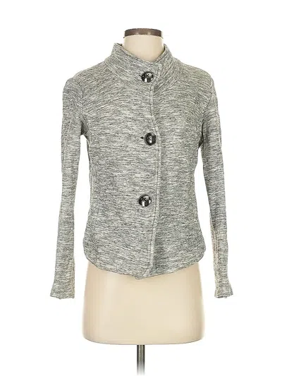Pre-owned Cabi Cardigan Sweater In Gray