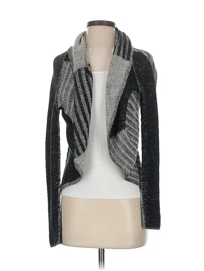 Pre-owned Cabi Cardigan Sweater In Gray