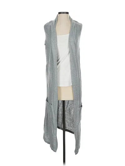 Pre-owned Cabi Cardigan Sweater In Gray