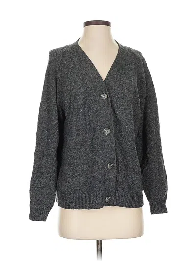 Pre-owned Cabi Cardigan Sweater In Gray