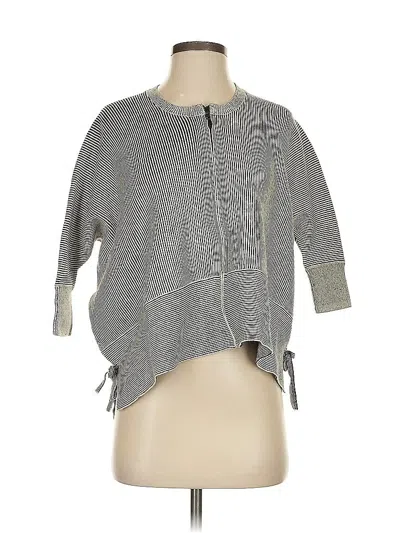 Pre-owned Cabi Cardigan Sweater In Gray