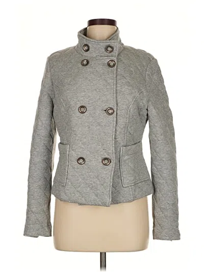 Pre-owned Cabi Cardigan Sweater In Gray