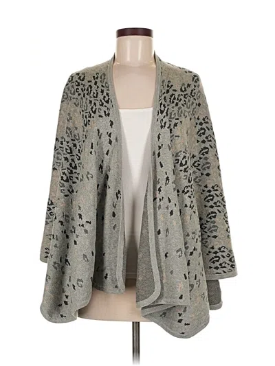 Pre-owned Cabi Cardigan Sweater In Gray