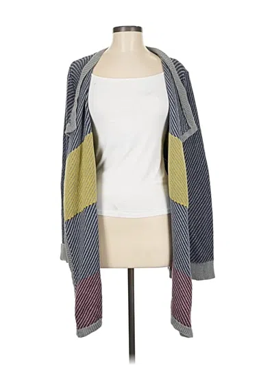 Pre-owned Cabi Cardigan Sweater In Gray