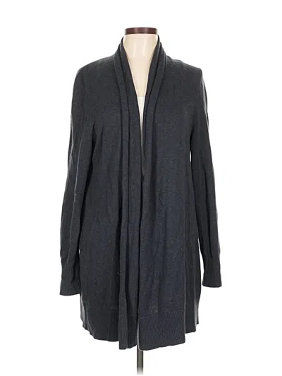 Pre-owned Cabi Cardigan Sweater In Gray