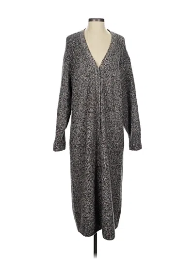 Pre-owned Cabi Cardigan Sweater In Gray