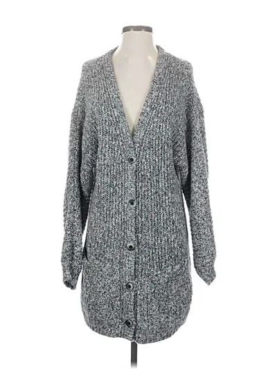 Pre-owned Cabi Cardigan Sweater In Gray