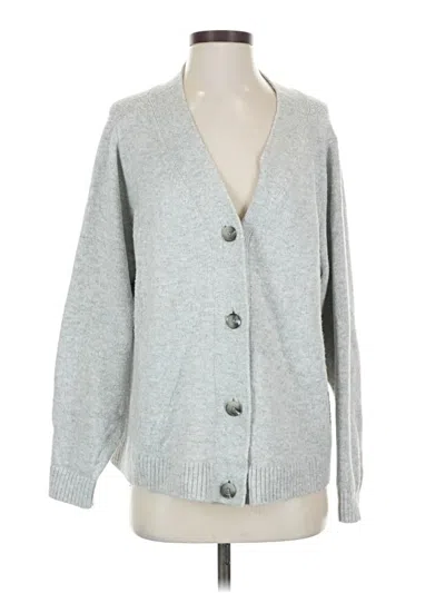 Pre-owned Cabi Cardigan Sweater In Gray