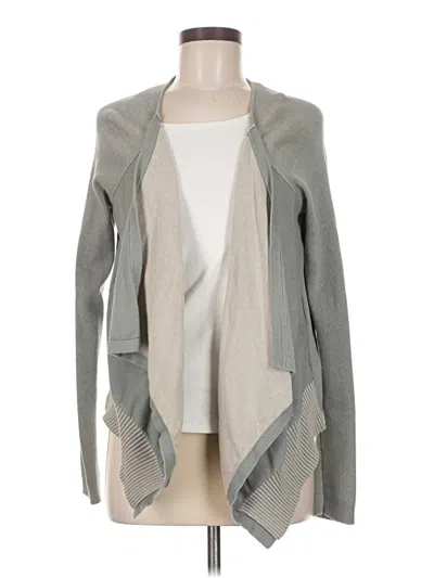 Pre-owned Cabi Cardigan Sweater In Gray