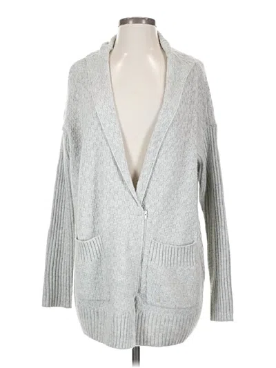 Pre-owned Cabi Cardigan Sweater In Gray