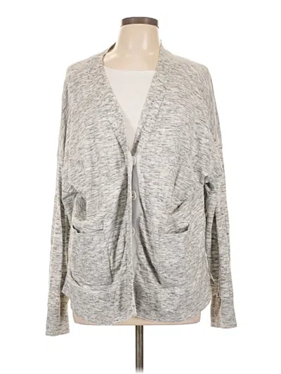 Pre-owned Cabi Cardigan Sweater In Gray