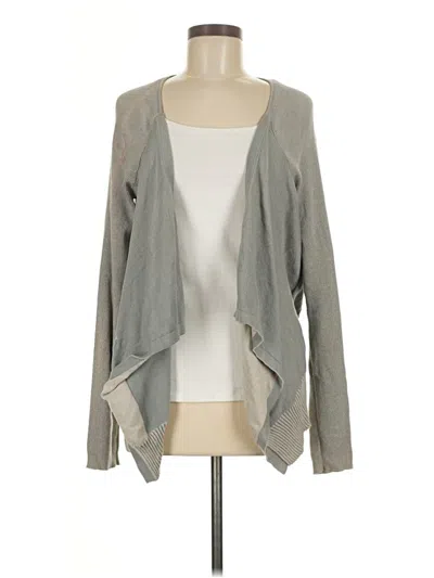Pre-owned Cabi Cardigan Sweater In Gray