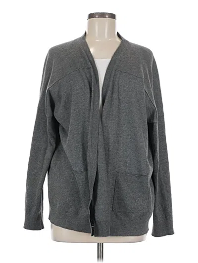 Pre-owned Cabi Cardigan Sweater In Gray