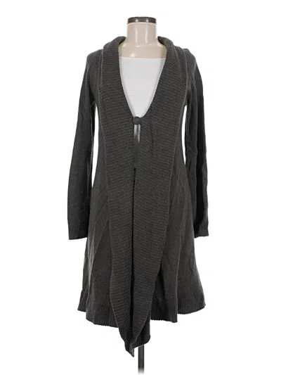 Pre-owned Cabi Cardigan Sweater In Gray