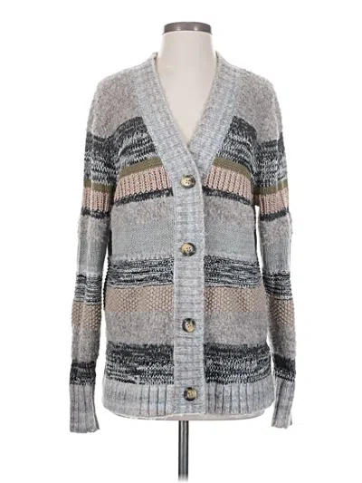 Pre-owned Cabi Cardigan Sweater In Gray