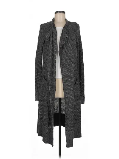 Pre-owned Cabi Cardigan Sweater In Gray