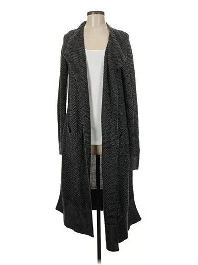 Pre-owned Cabi Cardigan Sweater In Gray