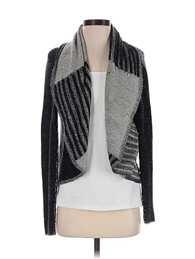 Pre-owned Cabi Cardigan Sweater In Gray