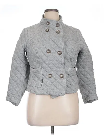 Pre-owned Cabi Cardigan Sweater In Gray