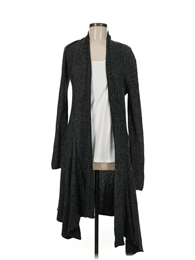 Pre-owned Cabi Cardigan Sweater In Gray