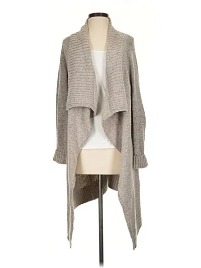 Pre-owned Cabi Cardigan Sweater In Gray
