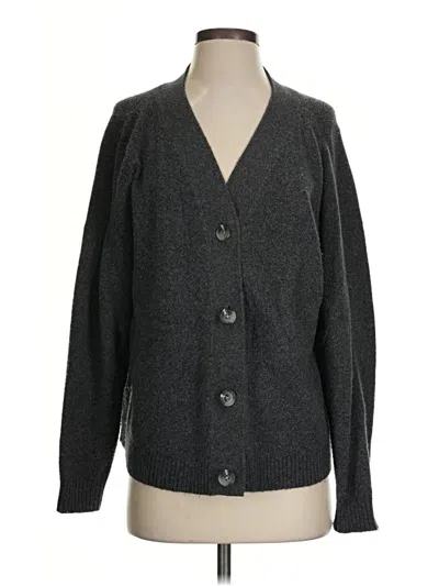 Pre-owned Cabi Cardigan Sweater In Gray