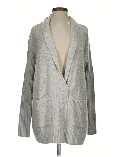 Pre-owned Cabi Cardigan Sweater In Gray
