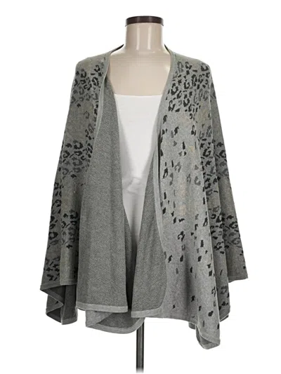 Pre-owned Cabi Cardigan Sweater In Gray