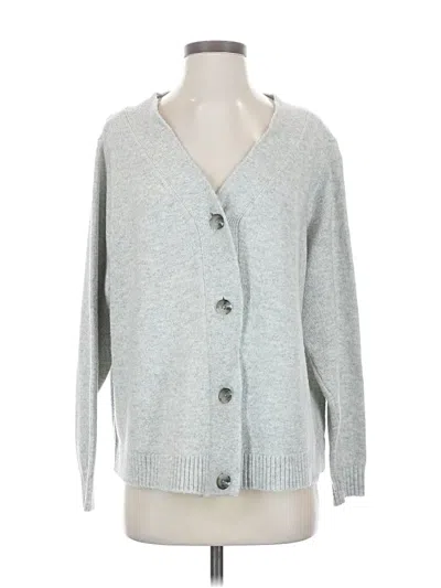 Pre-owned Cabi Cardigan Sweater In Gray