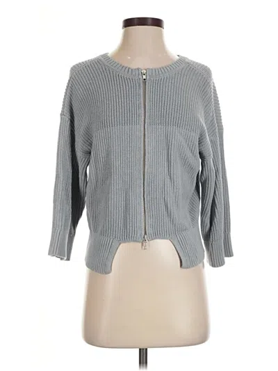 Pre-owned Cabi Cardigan Sweater In Gray