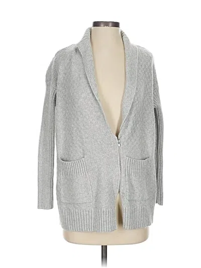 Pre-owned Cabi Cardigan Sweater In Gray