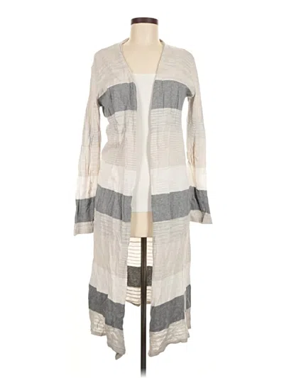 Pre-owned Cabi Cardigan Sweater In Gray