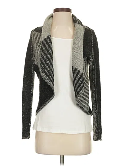 Pre-owned Cabi Cardigan Sweater In Gray