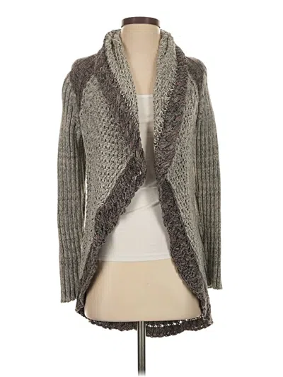 Pre-owned Cabi Cardigan Sweater In Gray