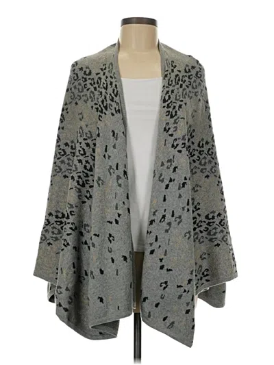Pre-owned Cabi Cardigan Sweater In Gray