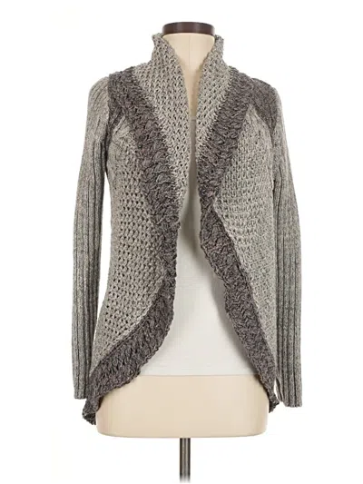 Pre-owned Cabi Cardigan Sweater In Gray