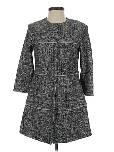 Pre-owned Cabi Cardigan Sweater In Gray