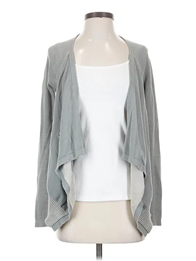 Pre-owned Cabi Cardigan Sweater In Gray