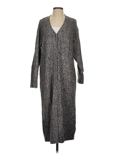 Pre-owned Cabi Cardigan Sweater In Gray