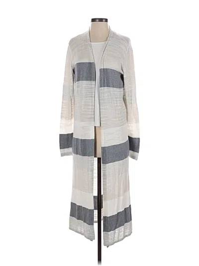 Pre-owned Cabi Cardigan Sweater In Gray