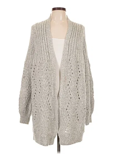 Pre-owned Cabi Cardigan Sweater In Gray