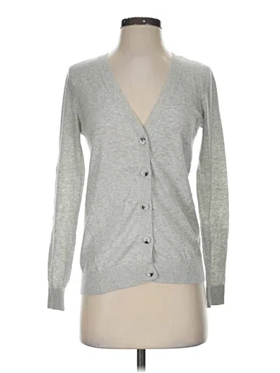 Pre-owned Cabi Cardigan Sweater In Gray